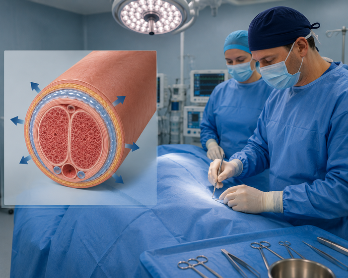 Surgeon consulting a patient about Penile Enlargement (Girth)